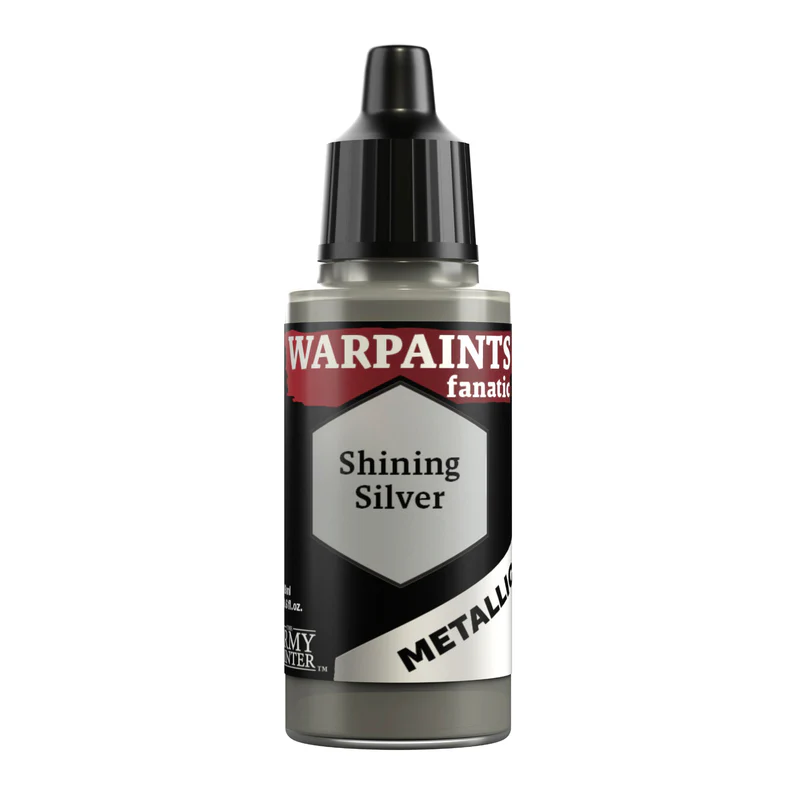 The Army Painter: Warpaints Fanatic Metallic – Shining Silver (WP3191P)