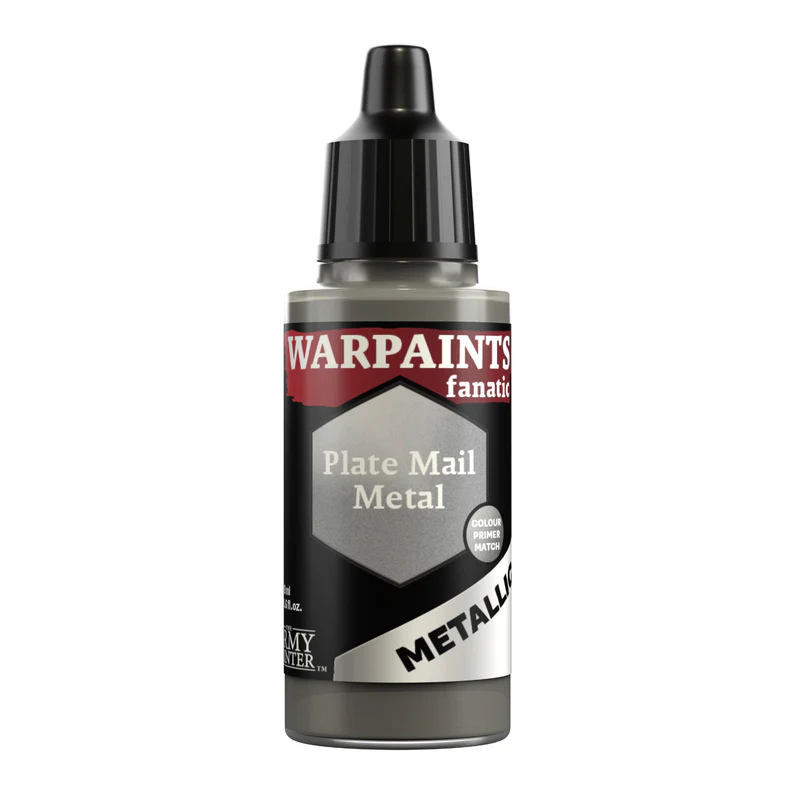 The Army Painter: Warpaints Fanatic Metallic – Plate Mail Metal (WP3192P)