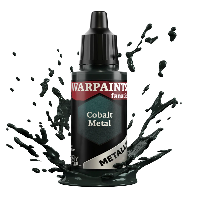 The Army Painter: Warpaints Fanatic Metallic – Cobalt Metal (WP3194P)