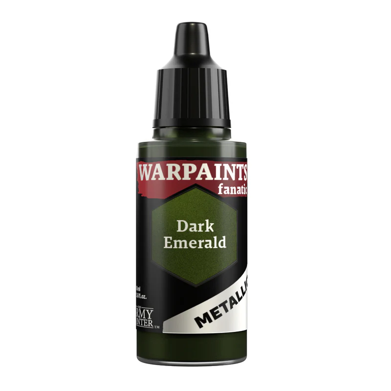 The Army Painter: Warpaints Fanatic Metallic – Dark Emerald (WP3196P)