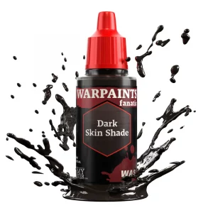 The Army Painter: Warpaints Fanatic Wash – Dark Skin Shade (WP3215P)