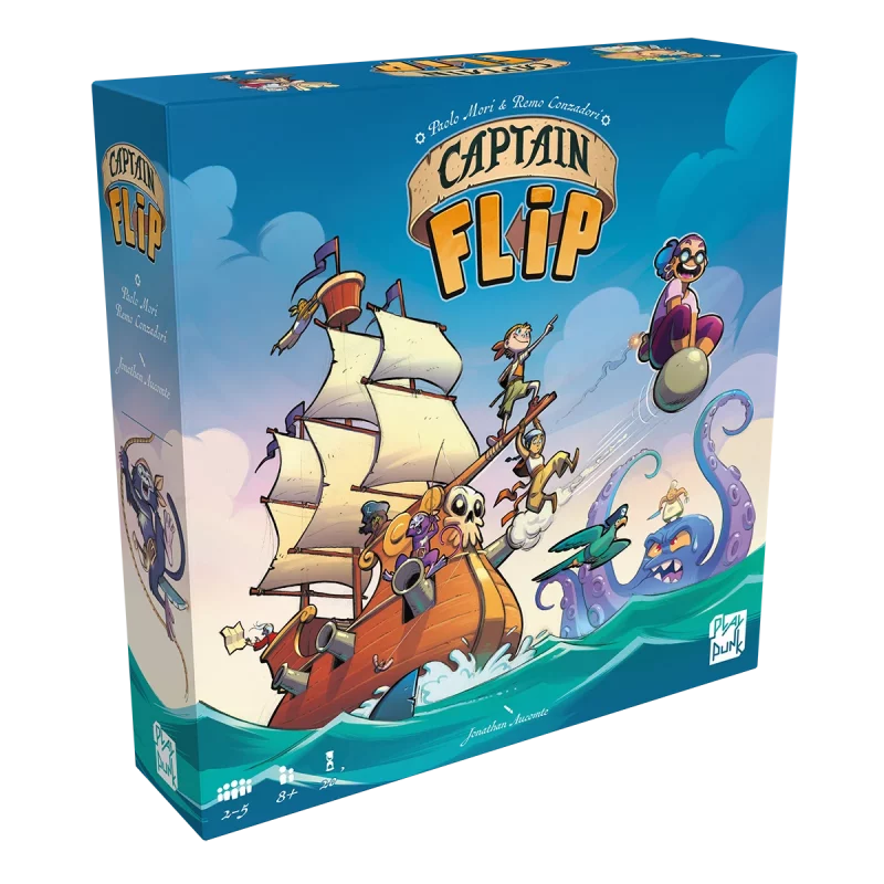 PlayPunk: Captain Flip – Nominiert zum Spiel des Jahres 2024 (DE) (PPUD0001)