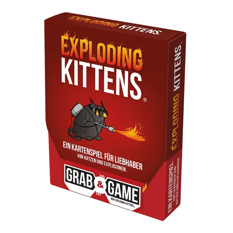 Exploding Kittens: Exploding Kittens – Grab & Game (DE) (EXKD0045)