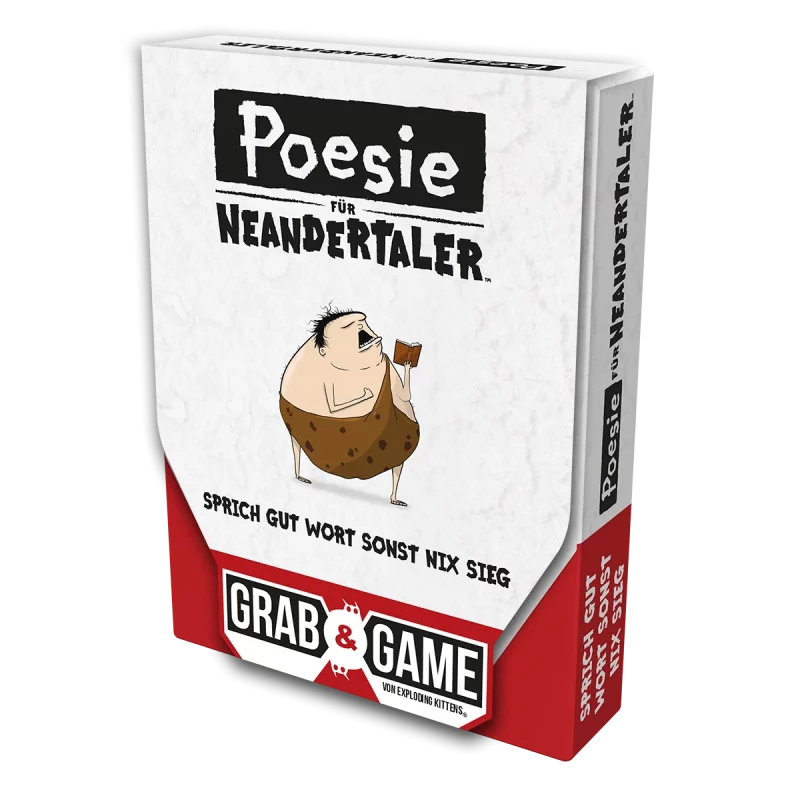 Exploding Kittens: Poesie für Neandertaler – Grab & Game (DE) (EXKD0047)