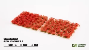 GamersGrass: BlütenTufts – Red Flowers Wild (GGF-RED)