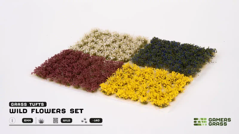 GamersGrass: BlütenTufts – Wild Flowers Set (GGSET-WF)