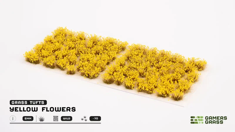 GamersGrass: BlütenTufts – Yellow Flowers Wild (GGF-YE)