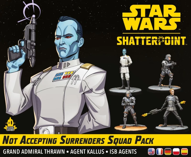 Atomic Mass Games: Star Wars Shatterpoint – Not Accepting Surrenders Squad (DE/EN/ES/FR/PL) (AMGD1032)