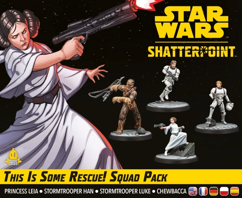 Atomic Mass Games: Star Wars Shatterpoint – This Is Some Rescue! Squad Pack (DE/EN/ES/FR/PL) (AMGD1034)