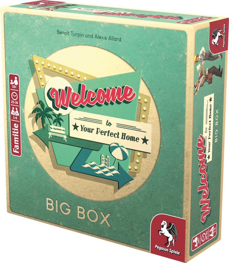 Pegasus Spiele: Welcome to your perfect Home Big Box (DE) (53155G)