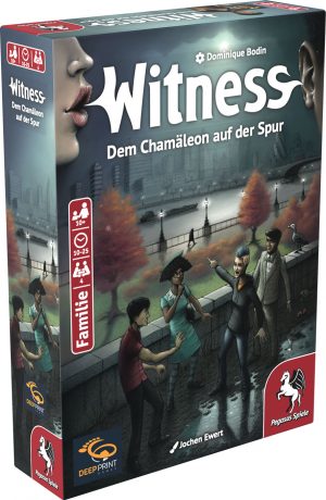 Pegasus Spiele: Witness – Dem Chamäleon auf der Spur (DE) (57817G)