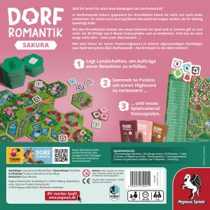 Pegasus Spiele: Dorfromantik – Sakura (DE) (51243G)
