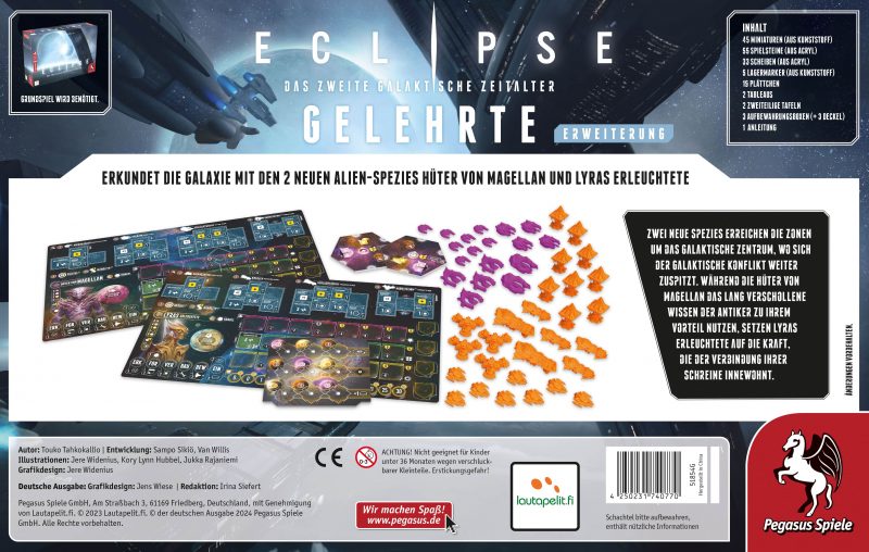 Pegasus Spiele & Lautapelit: Eclipse – Seekers (DE) (51854G)