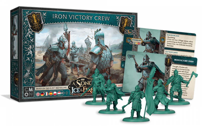 Cool Mini Or Not: A Song of Ice & Fire – Haus Graufreud – Iron Victory Crew (DE) (CMND0310)
