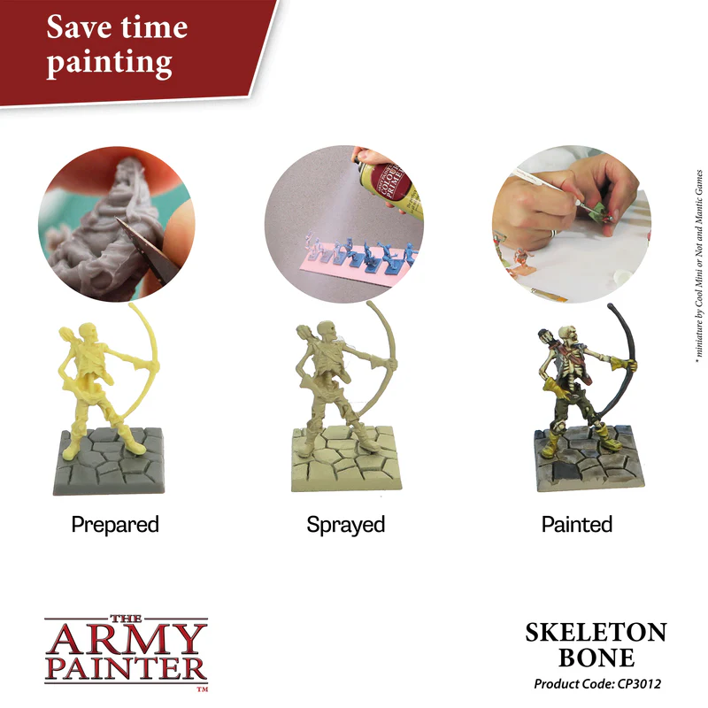 The Army Painter: Color Primer – Grundierung – Skeleton Bone 400 ml (CP3012S)