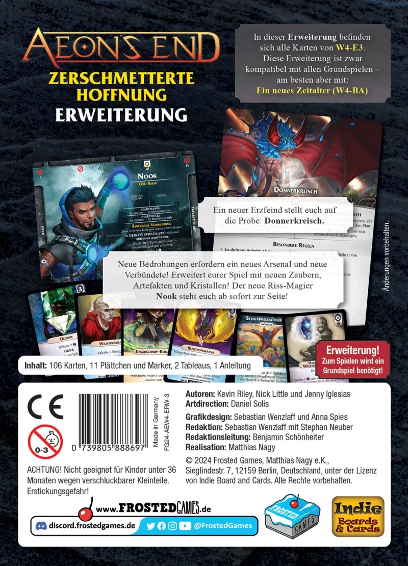 Frosted Games: Aeon's End – Zerschmetterte Hoffnung (DE) (116-FG-2-E4003)