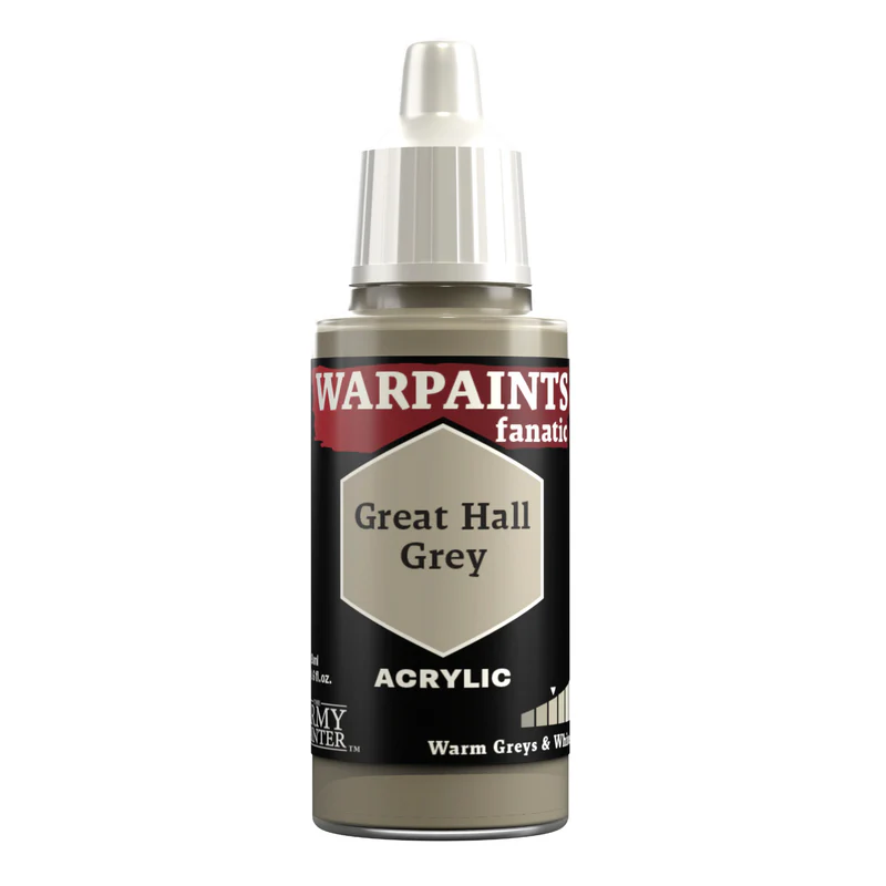 The Army Painter: Warpaints Fanatic White / Grey / Black – Great Hall Grey (WP3009P)
