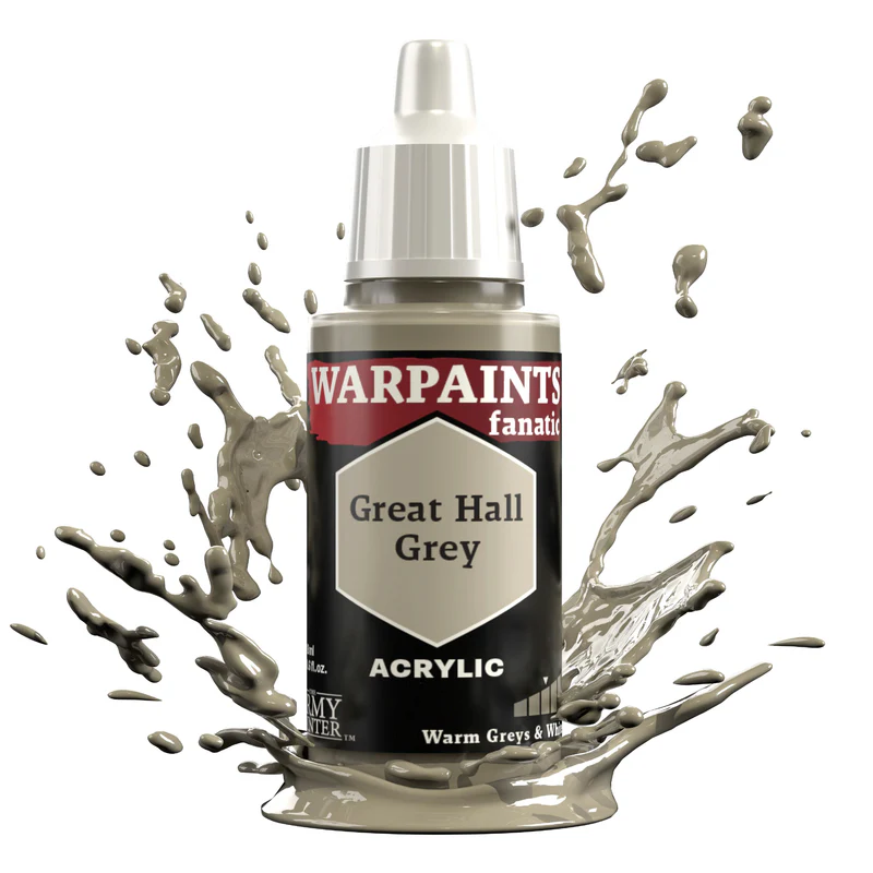 The Army Painter: Warpaints Fanatic White / Grey / Black – Great Hall Grey (WP3009P)