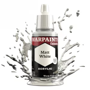 The Army Painter: Warpaints Fanatic White / Grey / Black – Matt White (WP30012P)