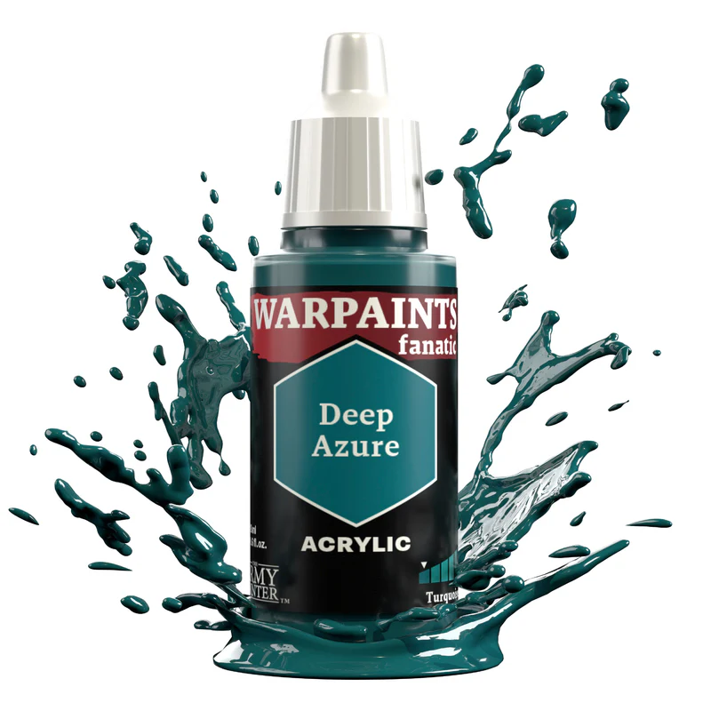 The Army Painter: Warpaints Fanatic Blue – Deep Azure (WP3037P)