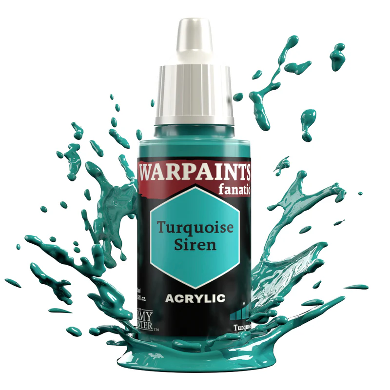 The Army Painter: Warpaints Fanatic Turquoise – Turquoise Siren (WP3039P)