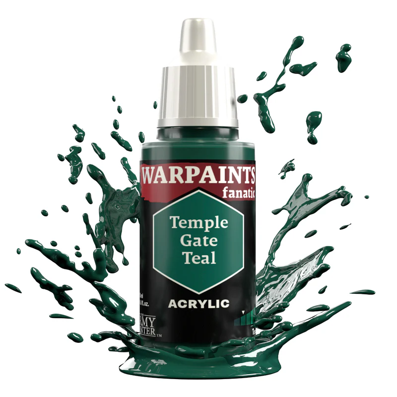 The Army Painter: Warpaints Fanatic Turquoise – Temple Gate Teal (WP3044P)