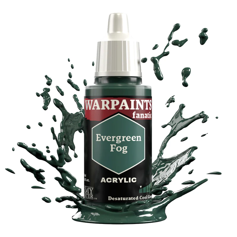 The Army Painter: Warpaints Fanatic Green – Evergreen Fog (WP3061P)