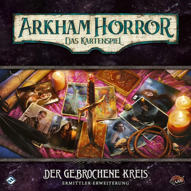 Fantasy Flight Games: Arkham Horror – Das Kartenspiel – Der gebrochene Kreis Ermittler-Erweiterung (DE) (FFGD1174)