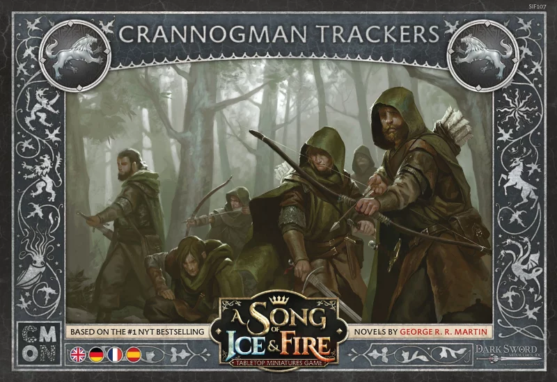 Cool Mini Or Not: A Song of Ice & Fire – Haus Stark ASoIaF – Crannogman Trackers (DE) (CMND0195)
