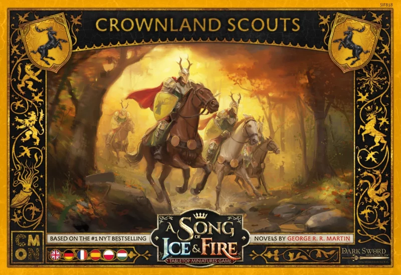 Cool Mini Or Not: A Song of Ice & Fire – Haus Baratheon – Crownland Scouts (DE) (CMND0309)