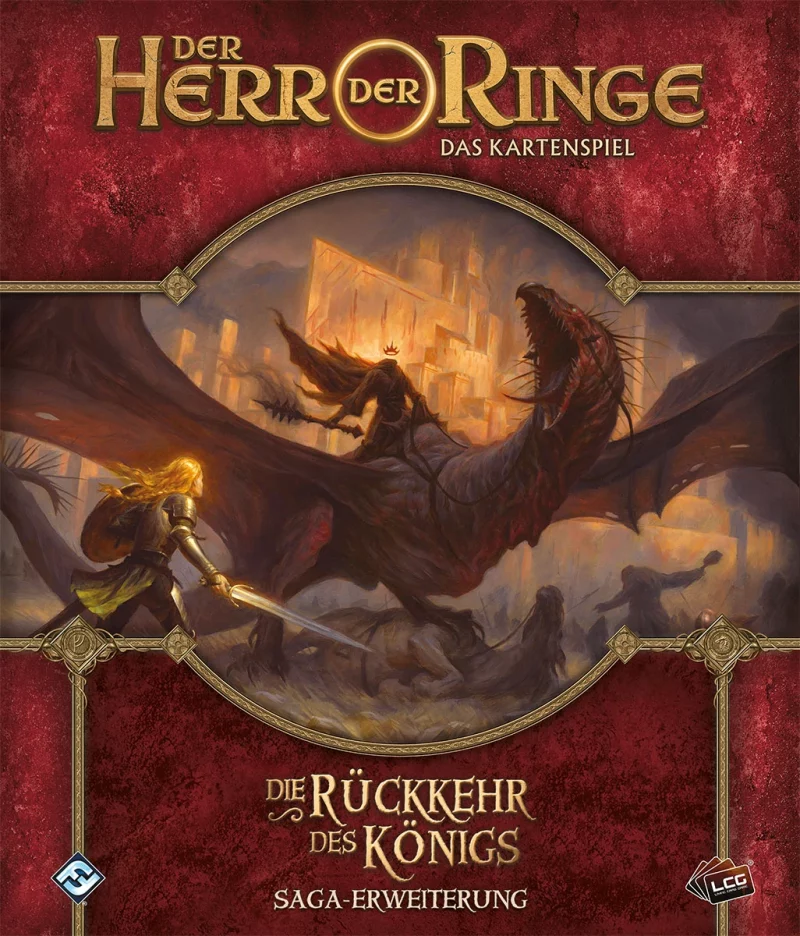Fantasy Flight Games: Der Herr der Ringe – Das Kartenspiel – Die Rückkehr des Königs (DE) (FFGD2848)